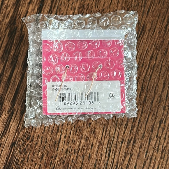 Betsey Johnson Multicolor Floral Crystal Earrings - Picture 4 of 4